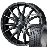 WINTER MAXX 02 195/45R17 81Q DUNLOP ■VELVA SPORT2 Weds ディープメタル2 17×7.0 114/5H +53 スタッドレス＆ホイールセット：... 