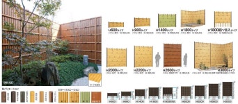 タカショー e-バンブーユニット建仁寺垣パネル・H2600タイプ両面京銘すす竹：家づくりと工具のお店　家ファン！爆買い，限定セール