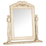 スタンドミラーS 卓上ミラー 890001 ヨーロピアン アンティーク調 カントリーコーナー ロマンスコレクション ヨーロピアン... 