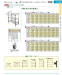 ＴＲ６１０型移動式シェルビング３段　１０７０×Ｈ１９８０：業務用食器の食器プロ Ｈ＆Ｋ館定番人気，高品質