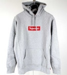 シュプリーム　Ｓｕｐｒｅｍｅ ボックスロゴ パーカー スウェット トレーナー　スエット グレー 新品未使用　サイズS　z0021 【中古】... 