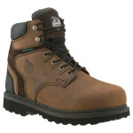 シューズ G7134 6 Brookville WP Work Shoe Dark Brown Leather：... ジョージブーツ メンズ ブーツ＆レインブーツ シューズ G7134 6