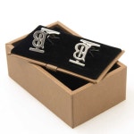 バーバリー BURBERRY メンズ カフス シルバー TB CUFFLINK 80131621 TBQ:110841 A1367 PALLADIO【英国】：ChelseaGardensUKSALE，... 