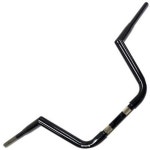 【USA在庫あり】 LAチョッパーズ LA Choppers 1.25インチ ハンドルバー ピーク 8インチ 黒(つや有り) 0601-3092 HD店：ヒロチー商事... 