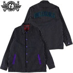 送料無料 ローリングクレイドル ROLLING CRADLE STRIPE COACH JACKET(ブラック 黒 BLACK)ローリングクレイドルコーチジャケット... 
