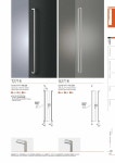 UNION(ユニオン)　G2716-10-010　棒タイプ(ミドル/コンテンポラリー)　L1200mm　1セット(内外)　建築用ドアハンドル[ネオイズム]... 