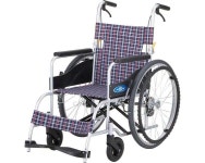 ★ポイント最大16倍★【全国配送可】-ｱﾙﾐ自走車いす　NEO-1S 座幅40 1入り 日進医療器　JAN 4519856009144 kt331520 取寄品 00175... 