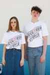 Decision logo half tee (white) - ODD Decision logo half tee (white)