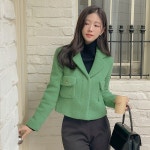 빌리브 부클 울 트위드 히든 자켓 | 오드(ODE) (주)오드와 - 빌리브 부클 울 트위드 히든 자켓