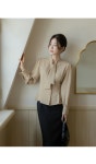 [에일린 타이넥 페플럼 블라우스] My Classy Style, ODE