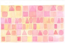 이다희 | J.S.Bach - Prelude in F# Major bwv858, 2023, watercolour on paper, 18.5x28.0cm :: 오픈갤러리