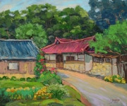 박주경 | 고향가는 길 :: 오픈갤러리