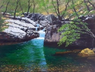 오현숙 | 계곡 :: 오픈갤러리