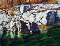 오현숙 | 설악계곡 :: 오픈갤러리