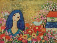 김민정 | 행복한 여인의 정원 :: 오픈갤러리