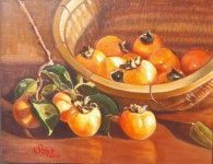 이선희 | 감이 있는 정물 :: 오픈갤러리