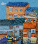 설향 조경주 | 파랑 지붕이 보이는 예쁜 집 :: 오픈갤러리