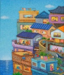 설향 조경주 | 창문너머 바다가보이는 예쁜마을 :: 오픈갤러리