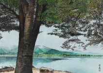 김복만 | 강가의 아침(두물머리) :: 오픈갤러리