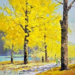 신재흥 | 풍경 소품 11- 은행나무 :: 오픈갤러리