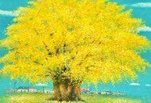 고제민 | 여여한 풍경- 은행나무 :: 오픈갤러리