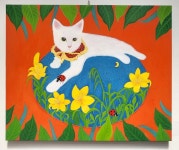 유주 | Cats in the forest_호수 위의 달 :: 오픈갤러리