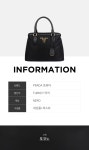 [프라다](당일출고) 프라다가방 토트 포코노 패브릭 사피아노핸들 1BA173 ZMY F0002 NERO [W CONCEPT]