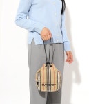 Icon Stripe ECONYL Drawcord Pouch (8026737) (아이콘 스트라이프 포이베 파우치) - 리본즈(REEBONZ)
