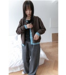 오무수히 layered color cardigan(4colors)