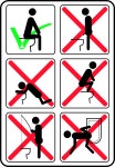 Clipart - Toilet Instructions for Noobs :)