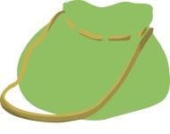 Clipart - Misc Bag Bigger Green