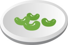 Clipart - Misc Plate Of Beans