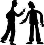 Clipart - Conflict Silhouette