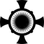 Clipart - Monstrance Icon (Cross XXII)