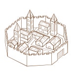 RPG map symbols City 2 - Openclipart
