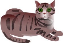 Tabby Cat - Openclipart