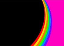Rainbow Background - Openclipart