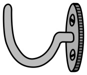 hook - coloured - Openclipart