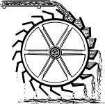 Water wheel - Openclipart