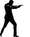 Man with a gun - Openclipart