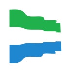 Waving flag of Sierra Leone - Openclipart