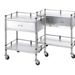 오픈메디칼 - 생활건강의료기기 종합몰 [홍재메디칼] 드레싱카(스텐서랍1식) HJ-8515 (650x450x860mm)