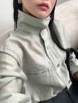오키드블룸 투웨이 텐셀 블라우스 (3col)