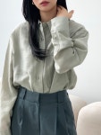 오키드블룸 투웨이 텐셀 블라우스 (3col)