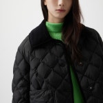 아이스탁몰 - 브랜드 패션 아울렛 | [AK분당점] [주크] 디테쳐블 코듀로이 카라 퀼팅 다운 Z254PSG182 [AK분당점] [주크] 디테쳐블... 
