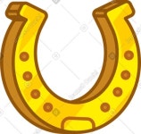 Blue horseshoe clipart images in SVG, PNG, GIF