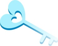 Heart shaped padlock with key PNG, SVG