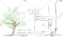 Street view PNG, SVG