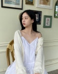 아웃스퀘어 (BEST) 동글 진주 초커 (2 TYPE)