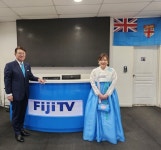 피지 아침방송 출연(한국 주간 행사 소개) 상세보기|공관 활동 | 주피지 대한민국 대사관 주피지 대한민국 대사관 